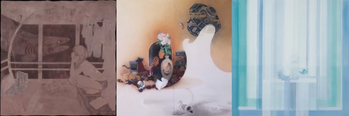 京セラギャラリー2024年春季特別展 「心地の良い場所 -京都 日本画新展入賞者展-小谷光/森萌衣/山部杏奈」 京セラギャラリー2024年春季特別展 「心地の良い場所 -京都 日本画新展入賞者展-小谷光/森萌衣/山部杏奈」