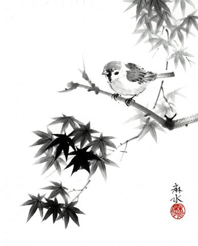 水墨画体験講座開催9月16日 水墨画体験講座開催9月16日