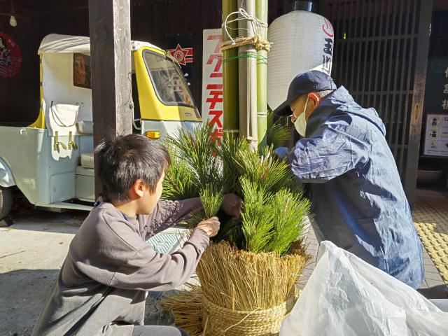 門松づくりワークショップ 門松づくりワークショップ