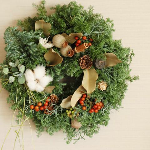 クリスマスリース作りワークショップ クリスマスリース作りワークショップ