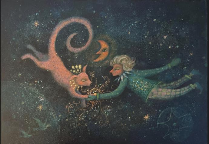 眠りのつき「竹渕まゆ絵画展」 眠りのつき「竹渕まゆ絵画展」