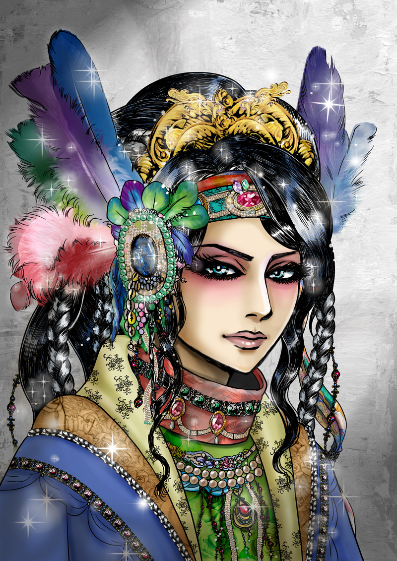羽根飾り Shareart