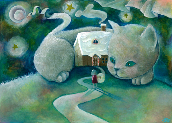 猫とお菓子の家